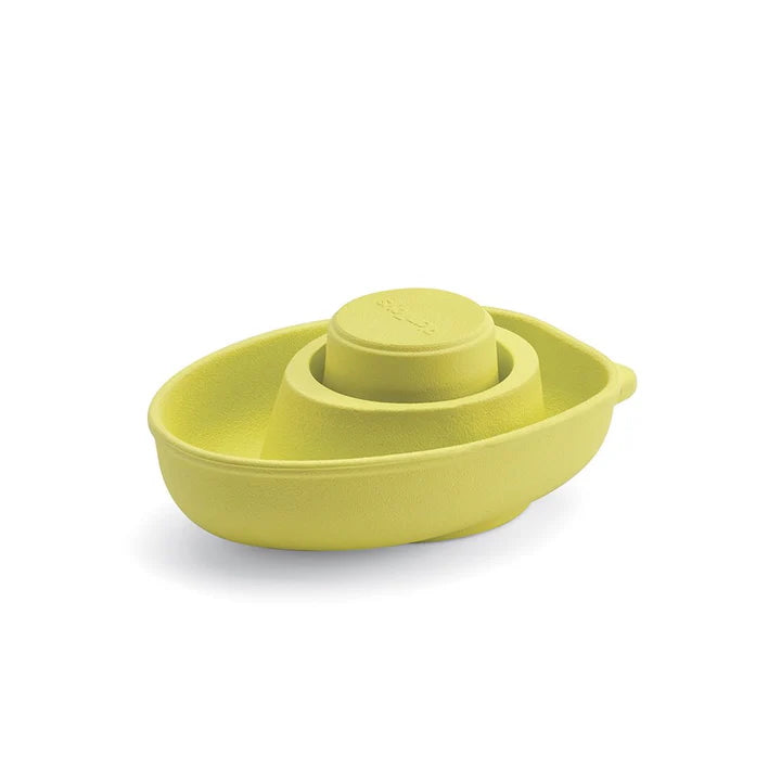 PlanToys Badewannnenspielzeug Schlauchboot mit Tauchfunktion - Heldenspielzeug