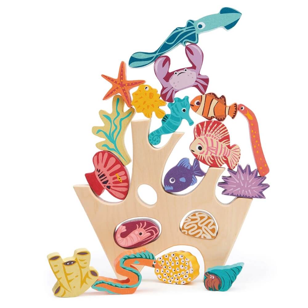 Tender Leaf Stapelspiel Korallenriff