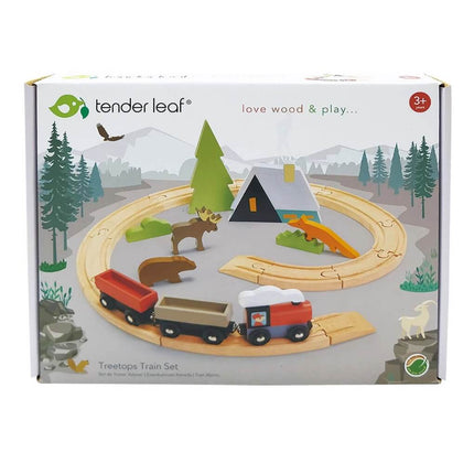 Tender Leaf Eisenbahn Klein inkl. Zubehör