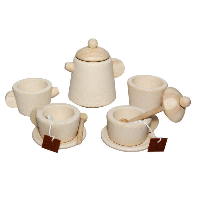 PlanToys Kinder Teeservice Set aus Holz