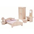 PlanToys Puppenhausmöbel Schlafzimmer Classic - Heldenspielzeug
