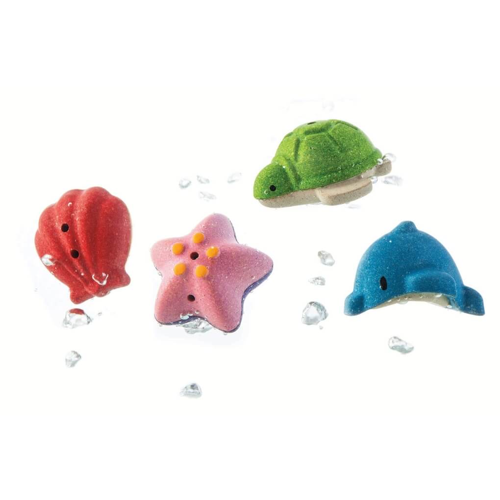 PlanToys Badeset Meerestiere - Heldenspielzeug