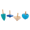 PlanToys Kreisel Set (4 Teile) - Heldenspielzeug