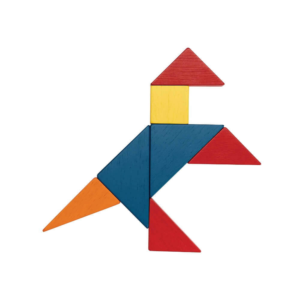 PlanToys Holzbausteine für geometrische Formen - Heldenspielzeug