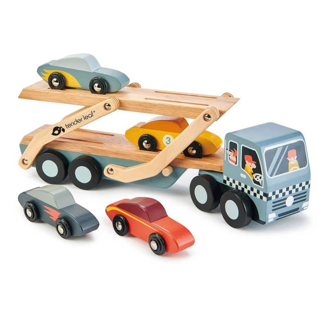 Tender Leaf Holz Autotransporter