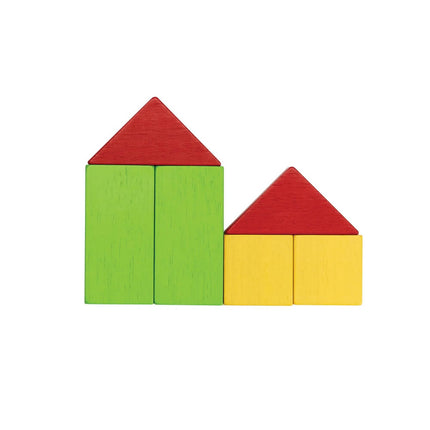 PlanToys Holzbausteine für geometrische Formen