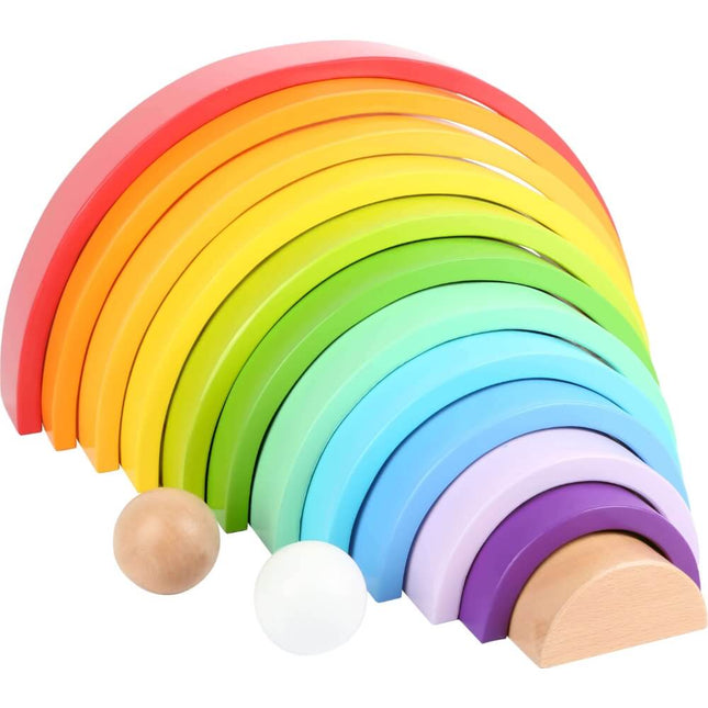 Small Foot Holzbausteine Regenbogen XL