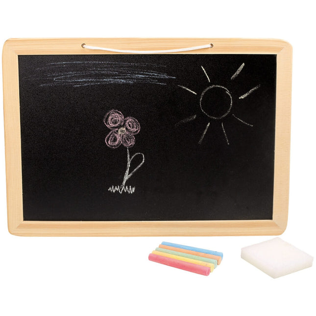Small Foot Tafel Set inkl. Bunte Kreide