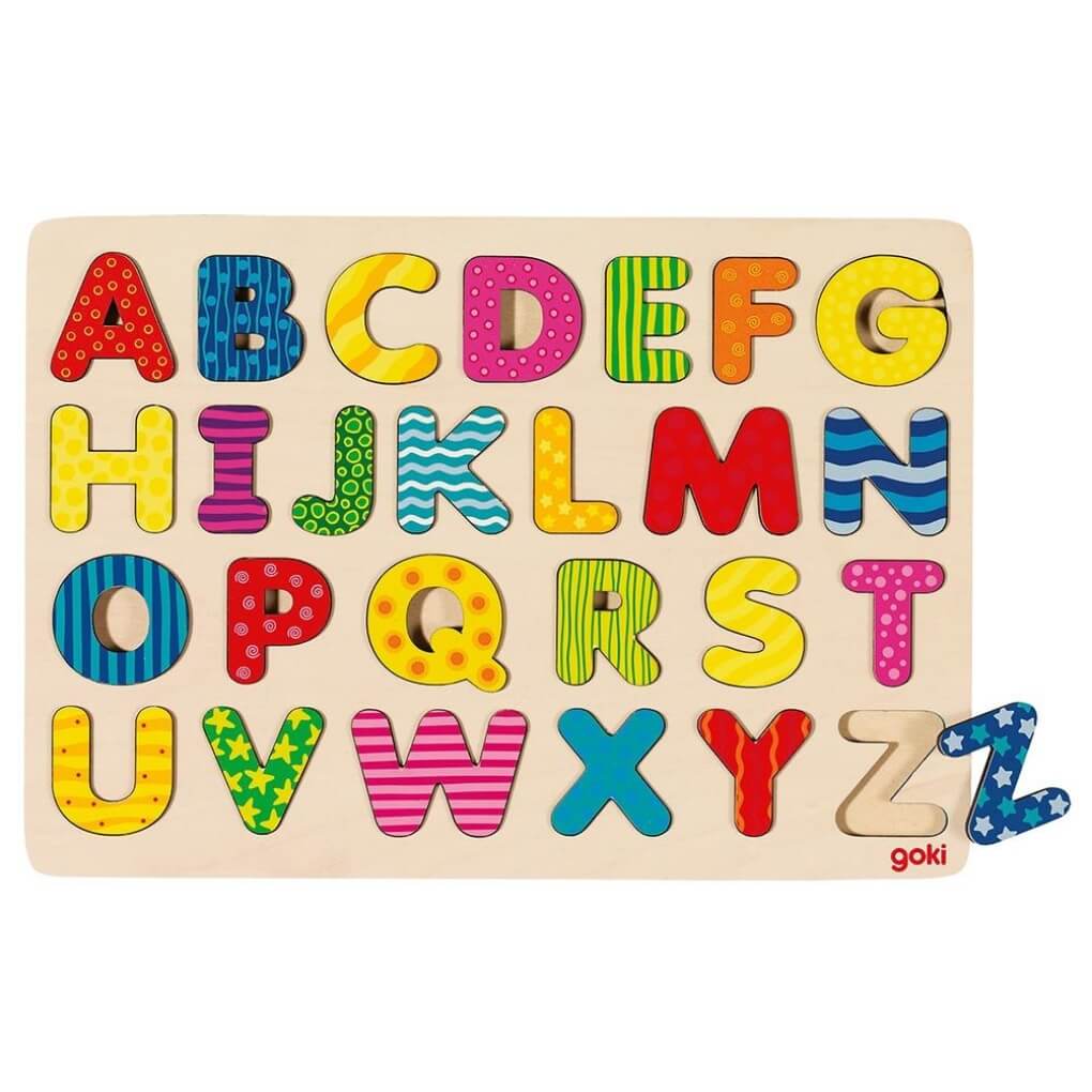 Goki Alphabet Puzzle - Heldenspielzeug