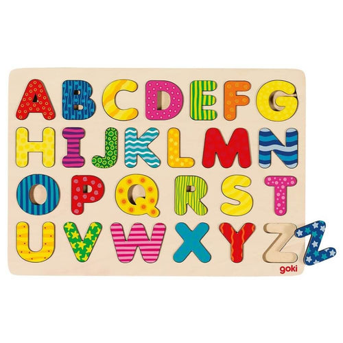 Goki Alphabet Puzzle - Heldenspielzeug