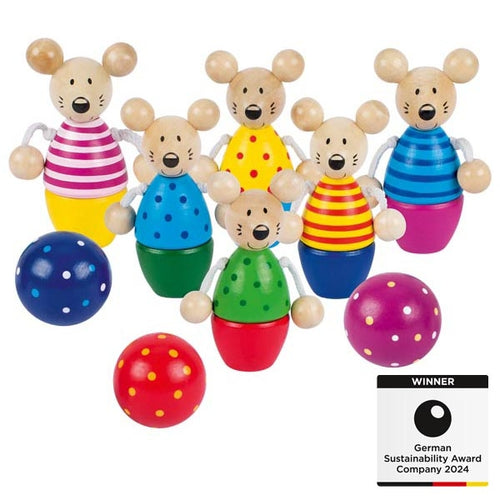 Goki Kegelspiel Speedy - Heldenspielzeug