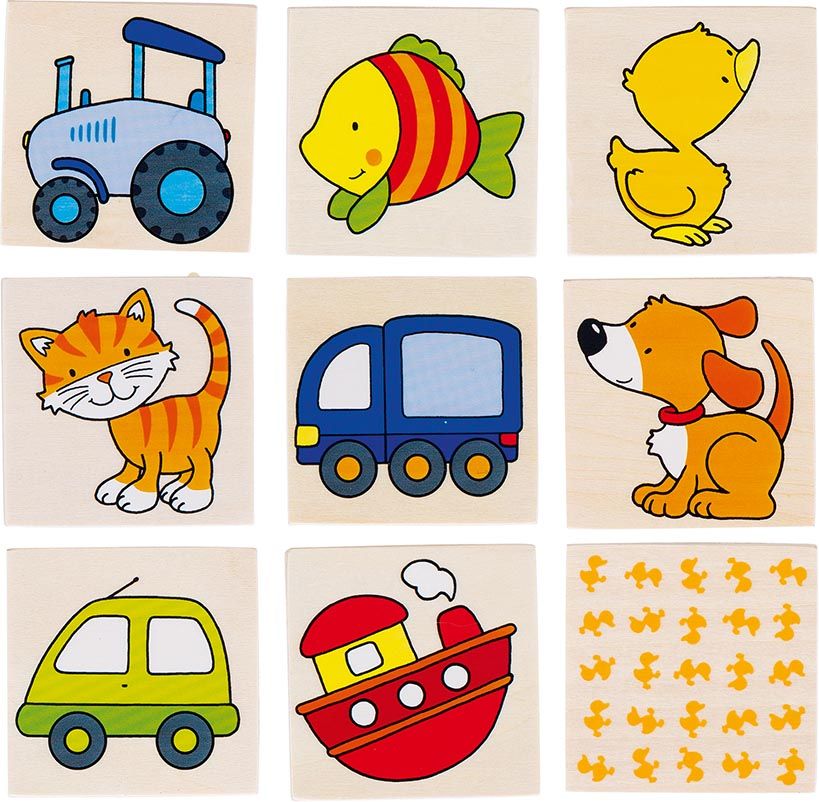 Goki Memo Spiel mein erstes Memory - Heldenspielzeug