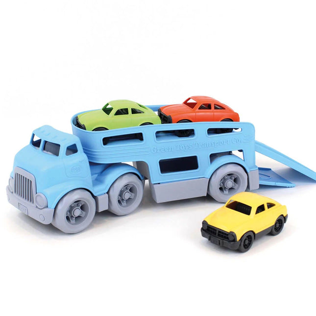 Green Toys Auto Transporter inkl. 3 Autos
