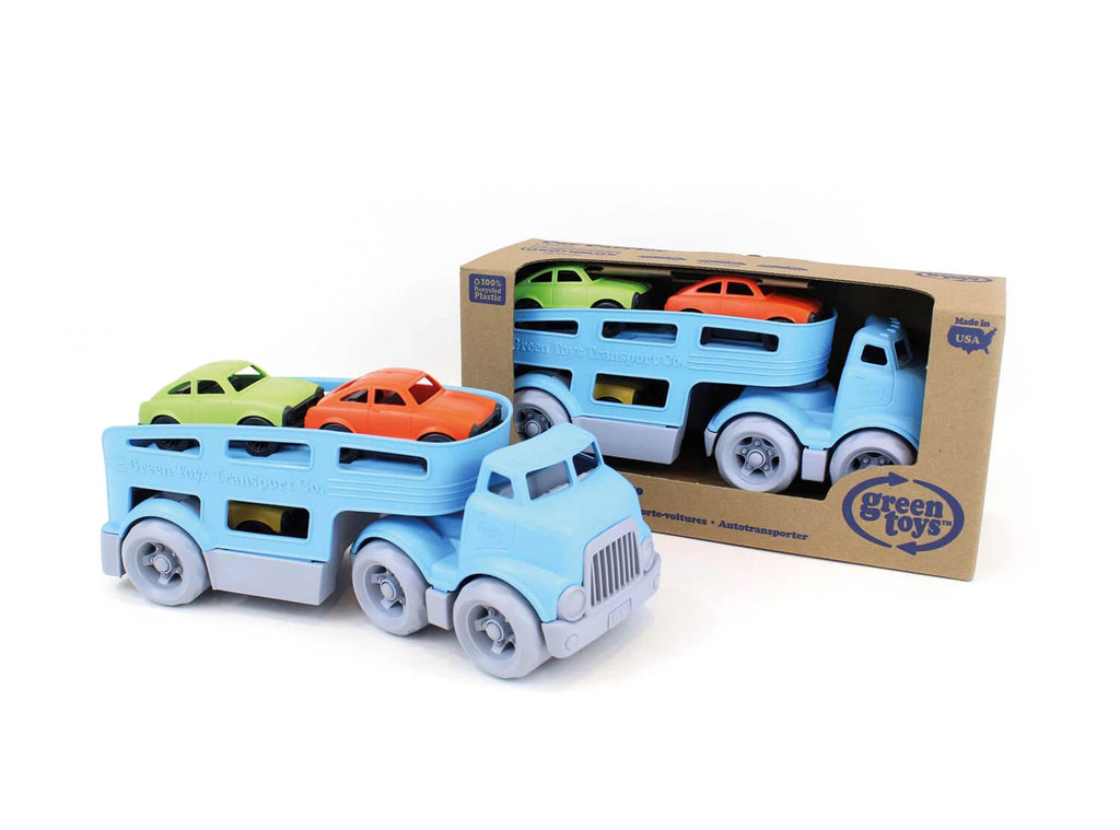Green Toys Auto Transporter inkl. 3 Autos