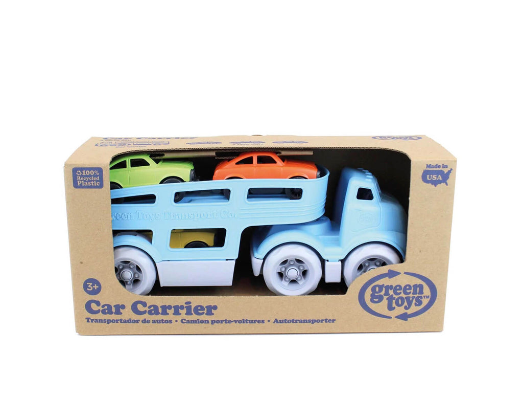 Green Toys Auto Transporter inkl. 3 Autos