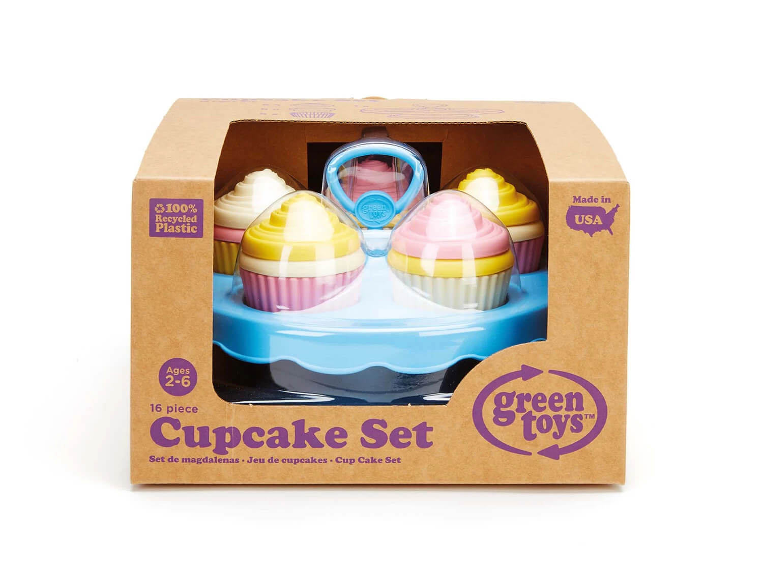 Green Toys Cupcake Set (16 Teile)