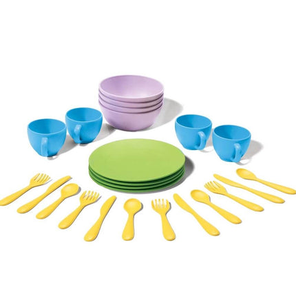 Green Toys Geschirr Set (24 Teile)