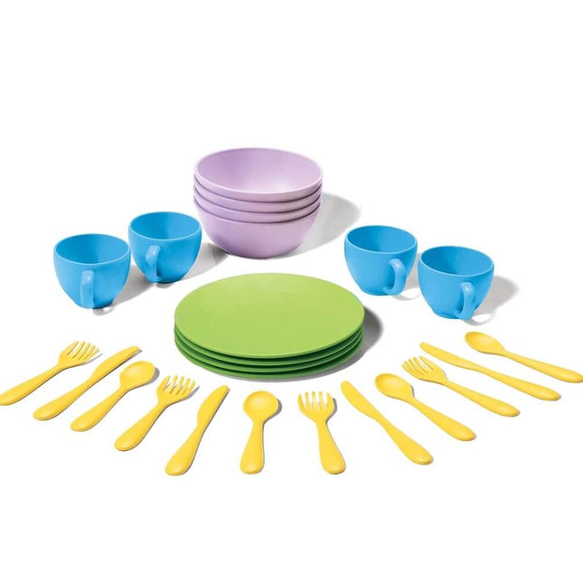 Green Toys Geschirr Set (24 Teile)