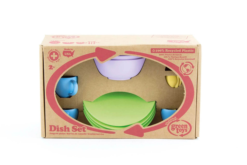 Green Toys Geschirr Set (24 Teile)