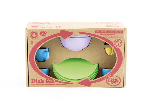 Green Toys Geschirr Set (24 Teile)