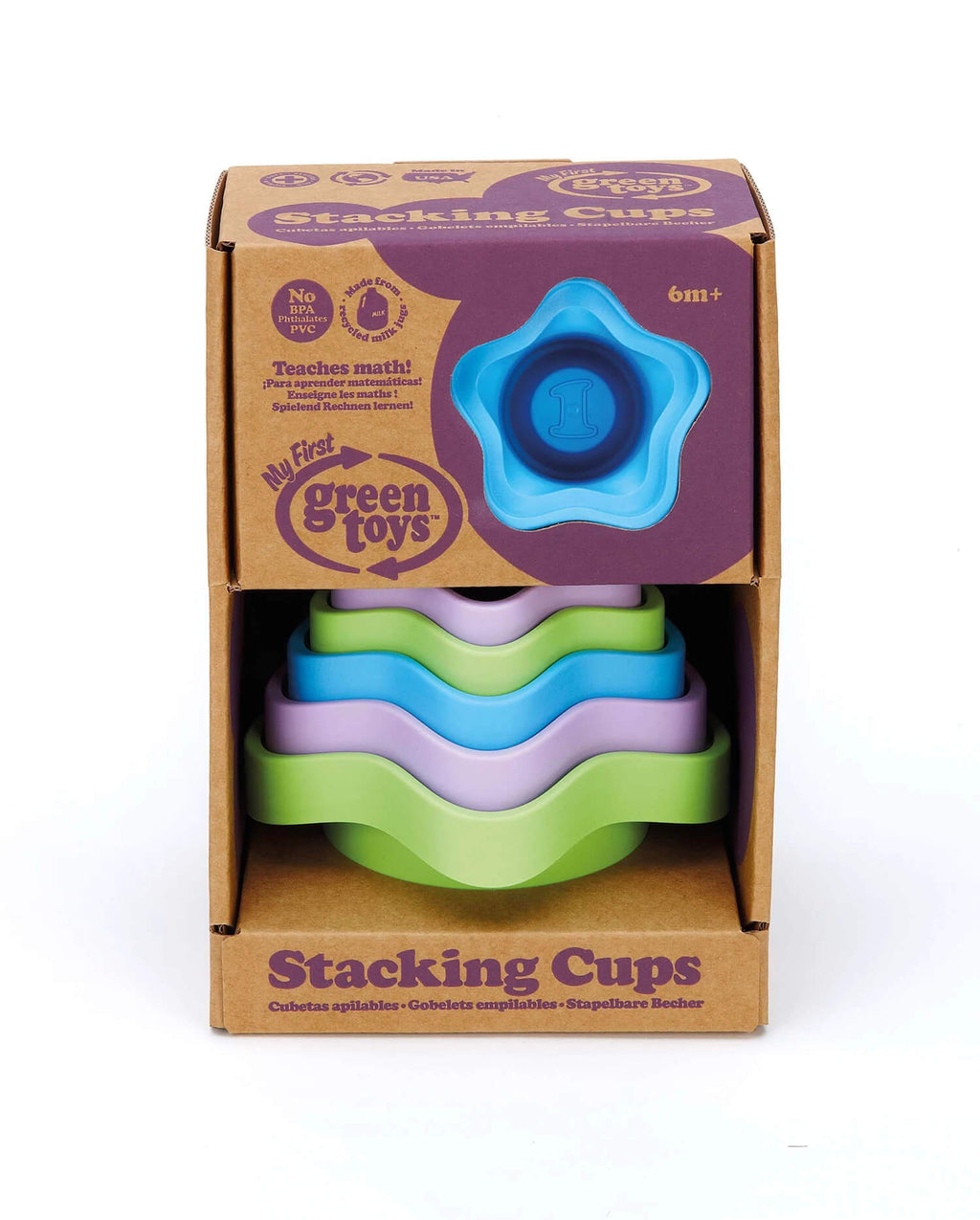 Green Toys Stapelspiel Becher (6 Teile)
