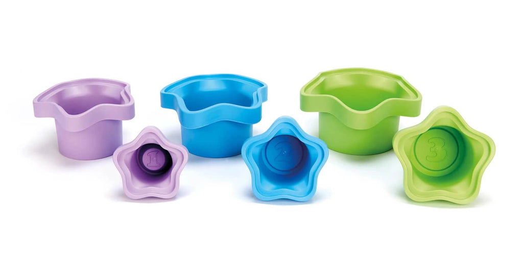 Green Toys Stapelspiel Becher (6 Teile)