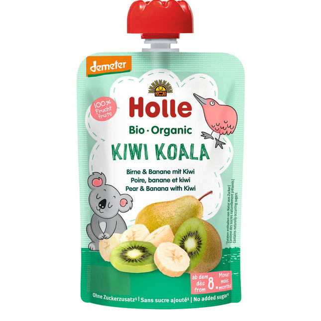 Holle Pouchy Kiwi Koala Demeter Birne, Banane, Kiwi 100g