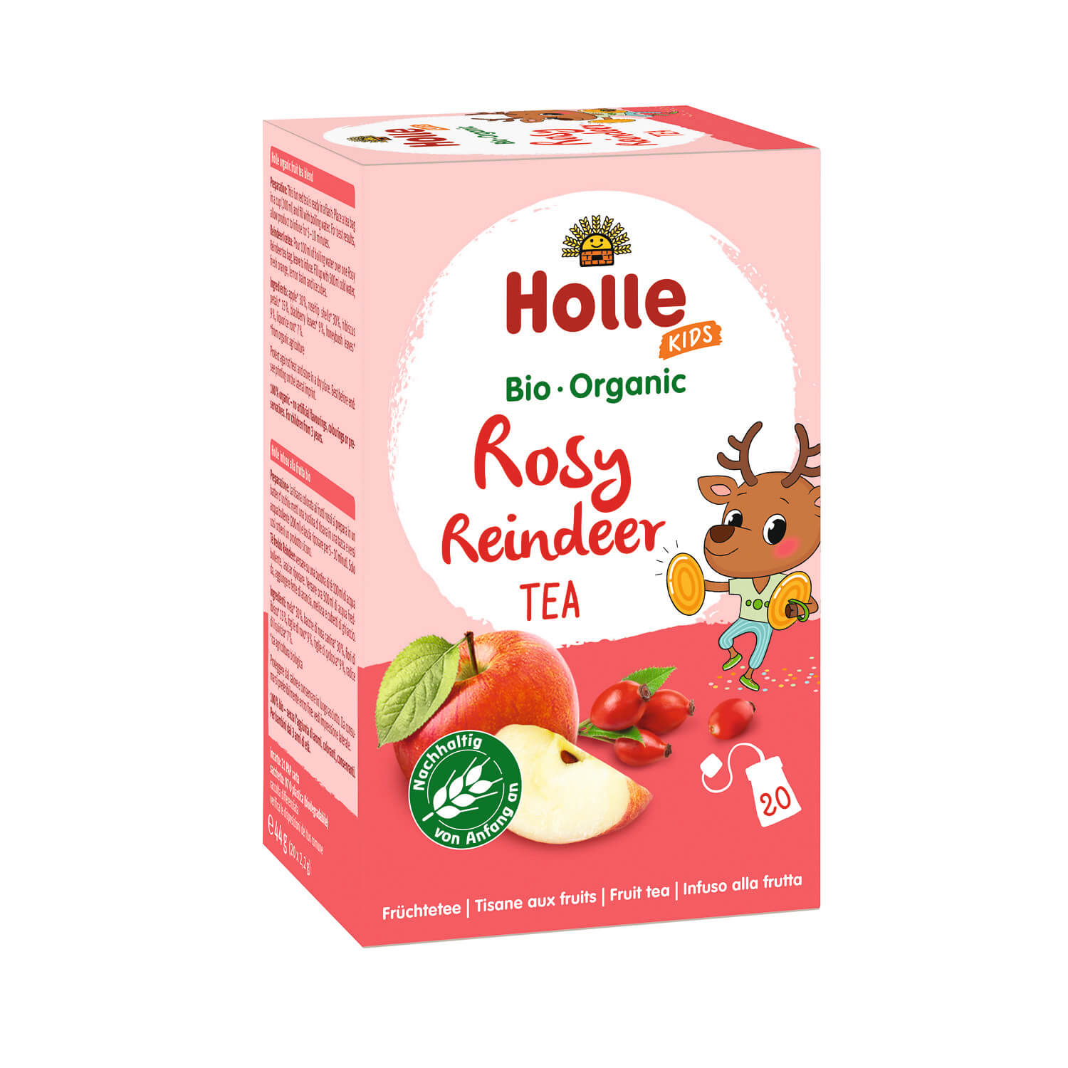 Holle Rosy Reindeer Tee Fürchtete 44g