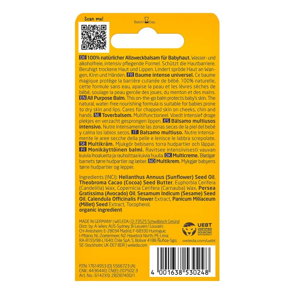 Weleda Calendula Zauberbalsam Babypflege 25g