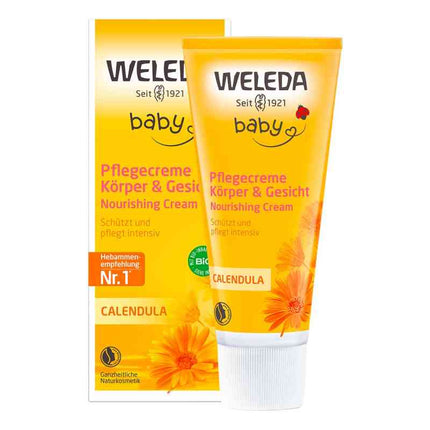 Weleda Calendula Pflegecreme Körper & Gesicht 75ml