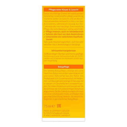 Weleda Calendula Pflegecreme Körper & Gesicht 75ml