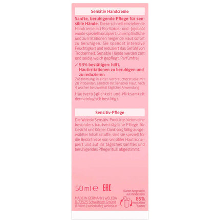 Weleda Sensitiv Handcreme 50ml