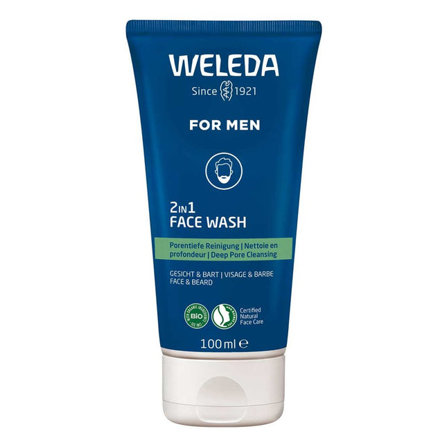 Weleda For Men 2in1 Face Wash 100ml