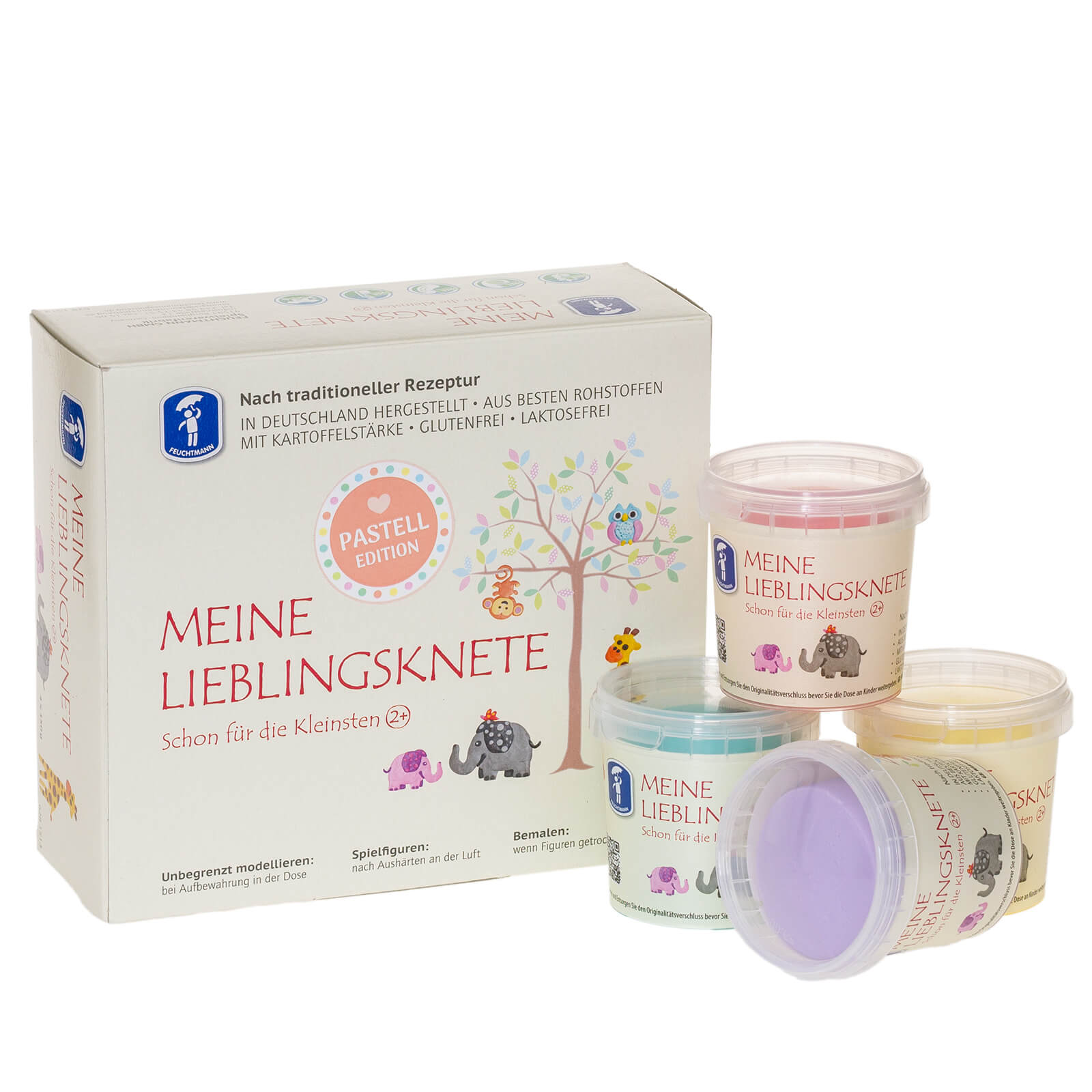 Feuchtmann MEINE LIEBLINGSKNETE Pastell Edition Knet Set