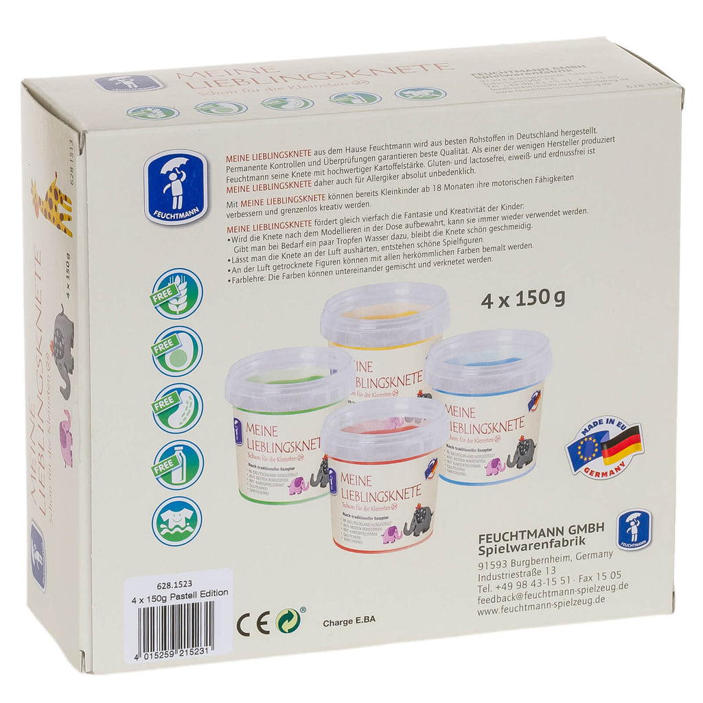 Feuchtmann MEINE LIEBLINGSKNETE Pastell Edition Knet Set