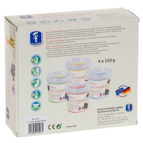 Feuchtmann MEINE LIEBLINGSKNETE Pastell Edition Knet Set