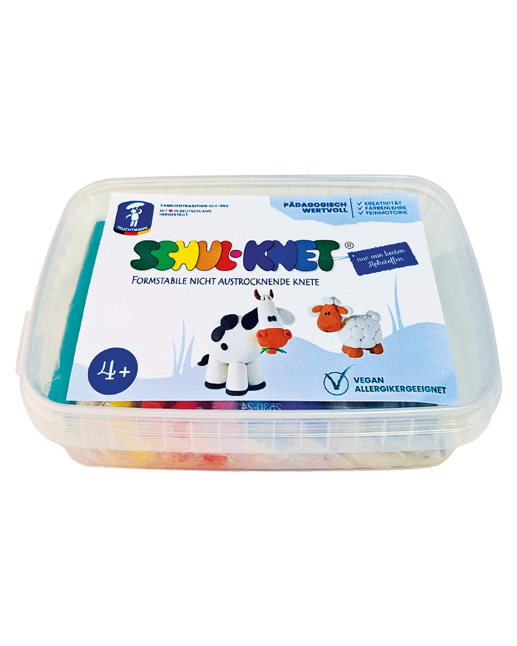 Feuchtmann SCHUL-KNET BOX Knete in praktischer Box