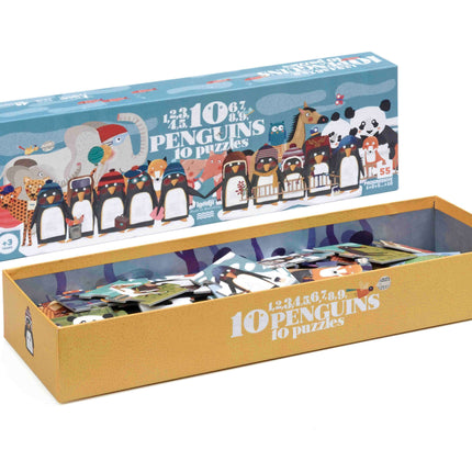 Londji 10 Penguins Puzzle