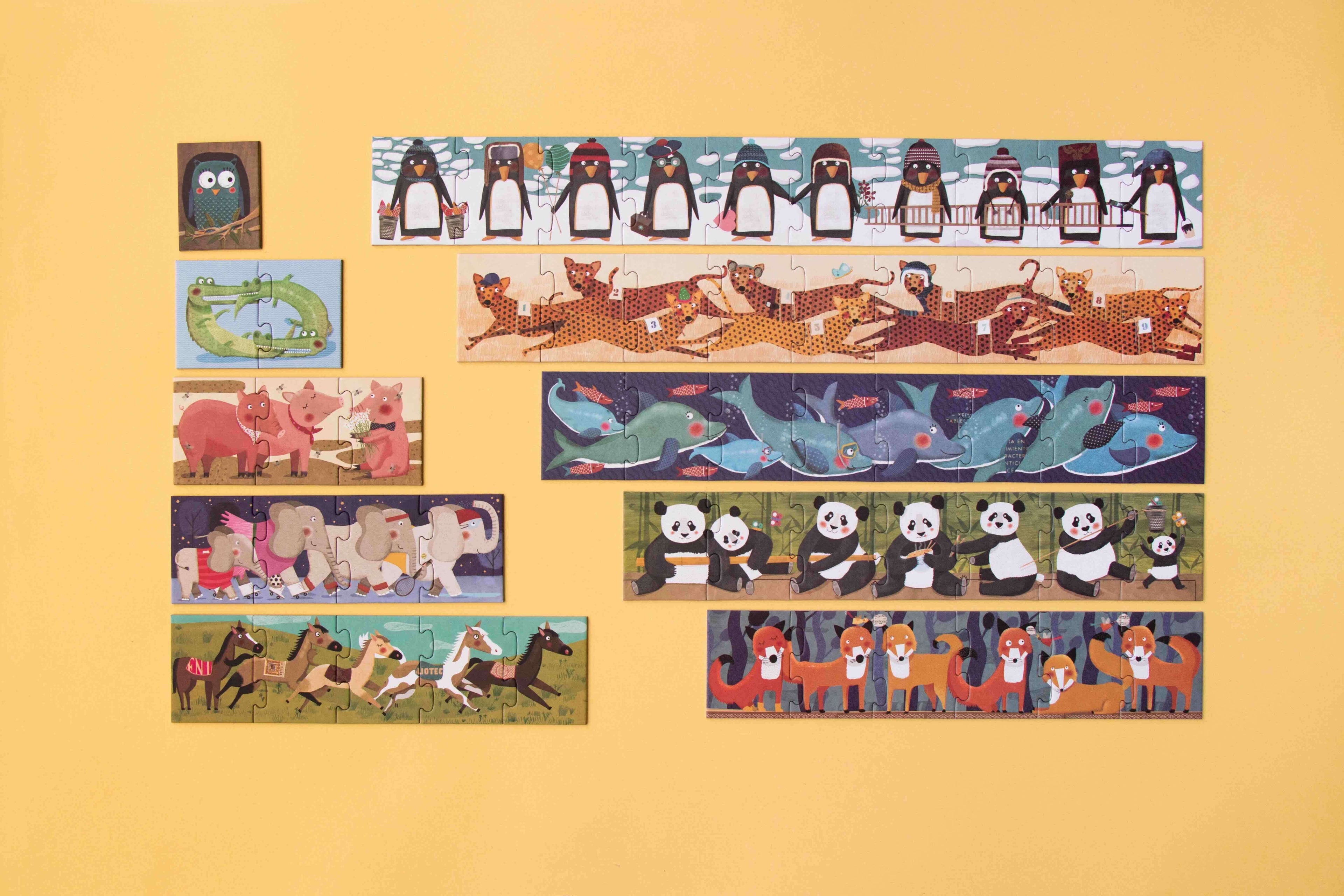 Londji 10 Penguins Puzzle