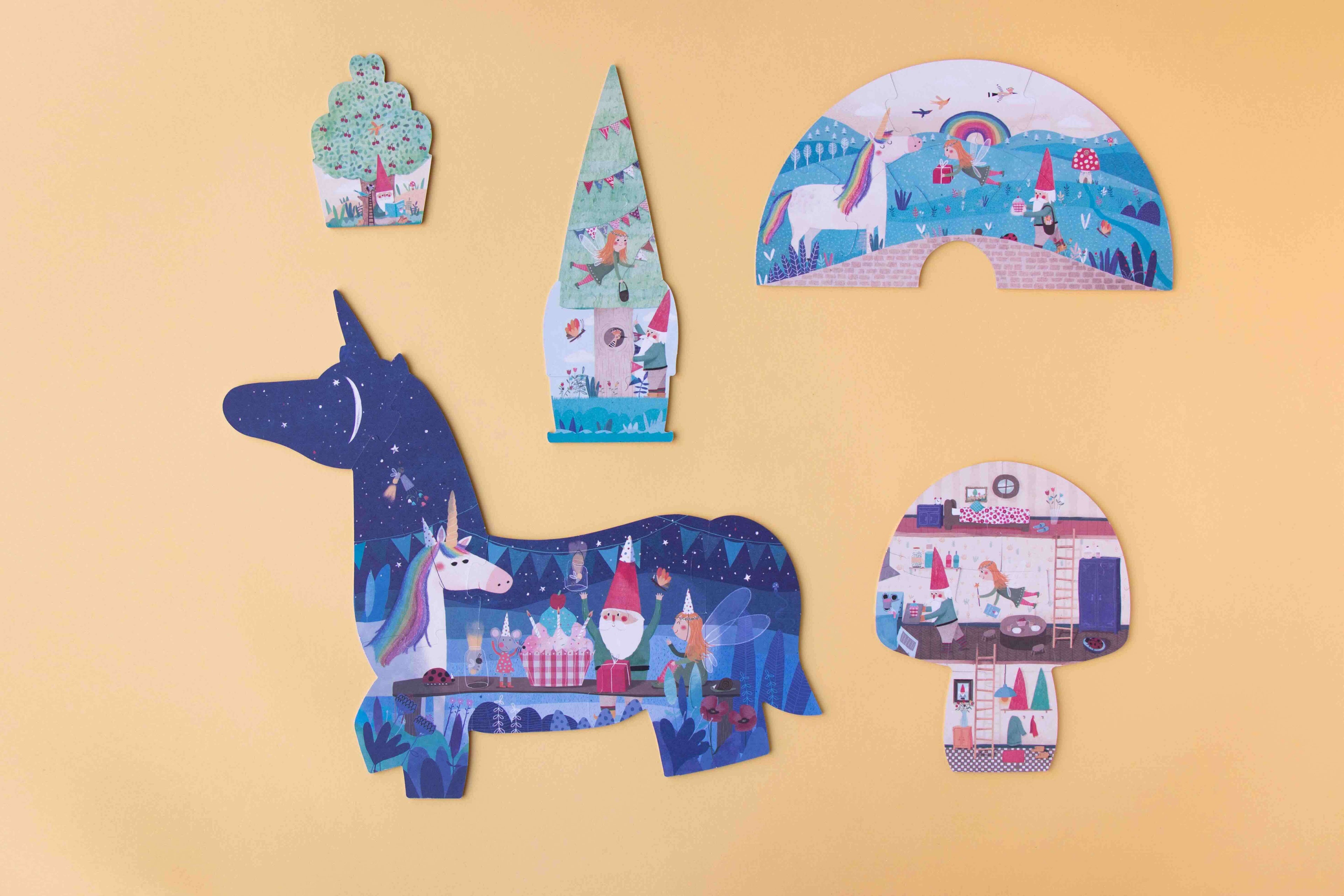 Londji Happy Birthday Unicorn Puzzle