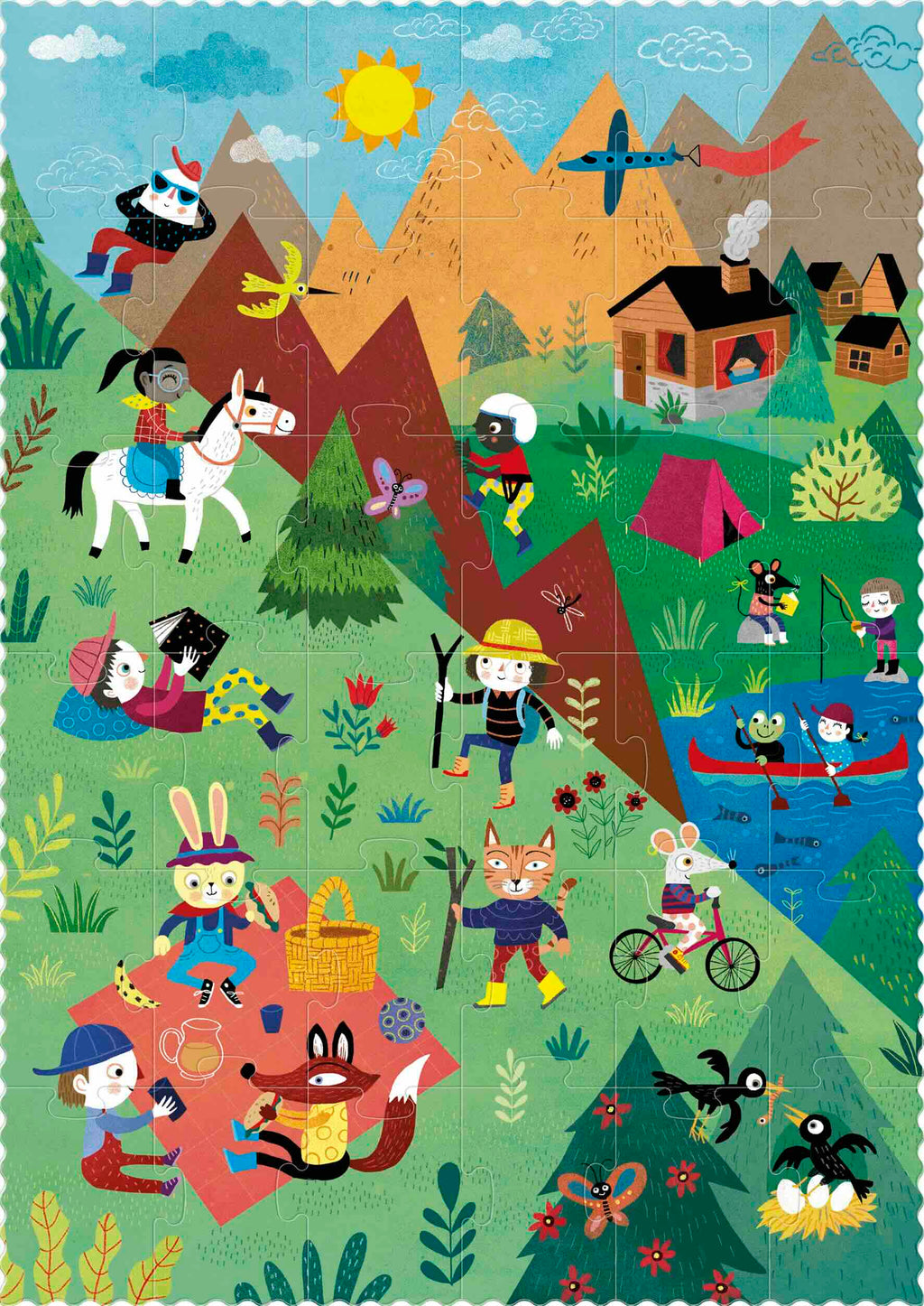 Londji Let’s got to the Mountain Puzzle