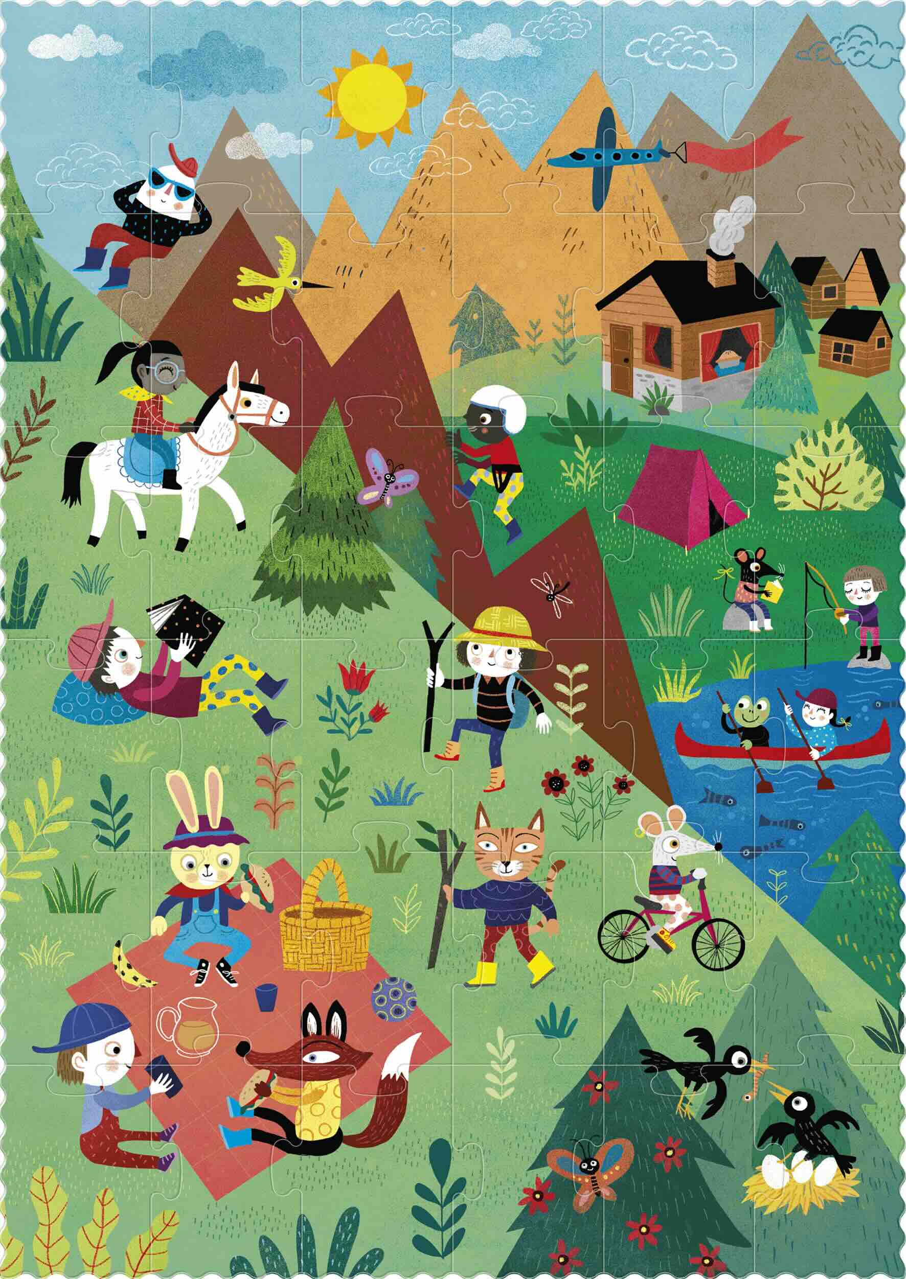 Londji Let’s got to the Mountain Puzzle