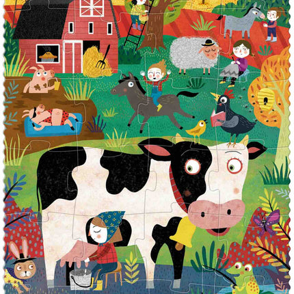 Londji My little Farm Pocket Puzzle