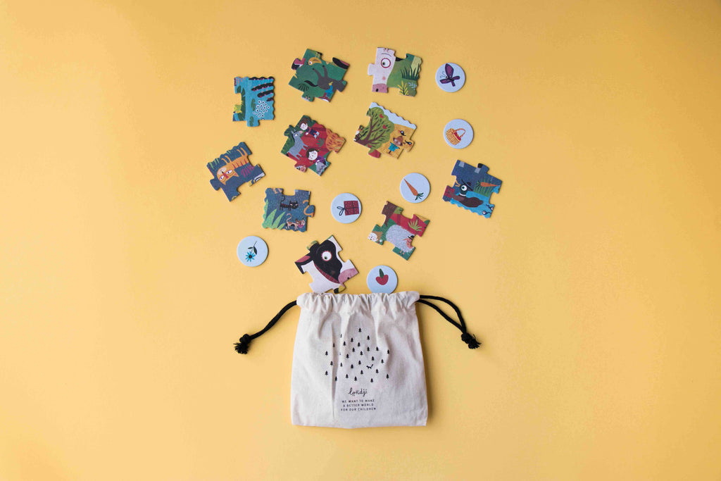 Londji My little Farm Pocket Puzzle