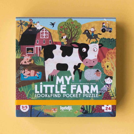Londji My little Farm Pocket Puzzle