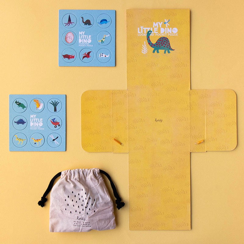 Londji My little Dino Pocket Puzzle