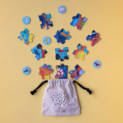 Londji My little Dino Pocket Puzzle