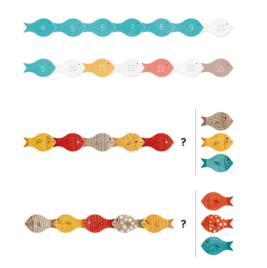 Londji The Whale and the Fish Spiel-Puzzle