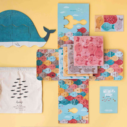 Londji The Whale and the Fish Spiel-Puzzle