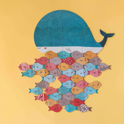 Londji The Whale and the Fish Spiel-Puzzle